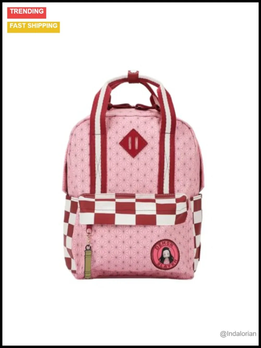 Mini Backpack - Demon Slayer Logo Nylon PU